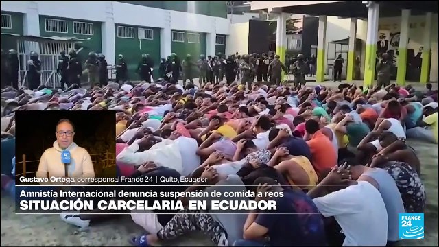 Informe desde Quito: Amnistía Internacional denuncia falta de alimentos en cárceles ecuatorianas