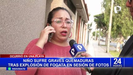 Madres de menores quemados en sesión de fotos denuncia a empresa Pandita Studio