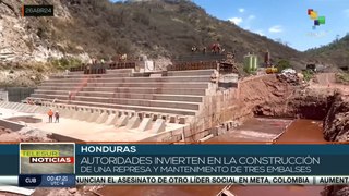 En Honduras autoridades invierten en la construcción de represa y mantenimiento de tres embalses
