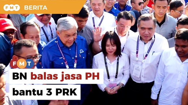BN sokong calon DAP, balas jasa bantu 3 PRK, kata Zahid