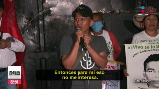 “Salió peor que Peña Nieto, es un farsante”: Padres de normalistas desaparecidos a López Obrador