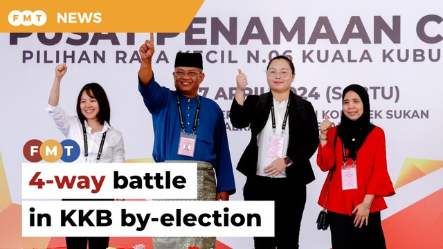 4-cornered fight in Kuala Kubu Baharu by-election