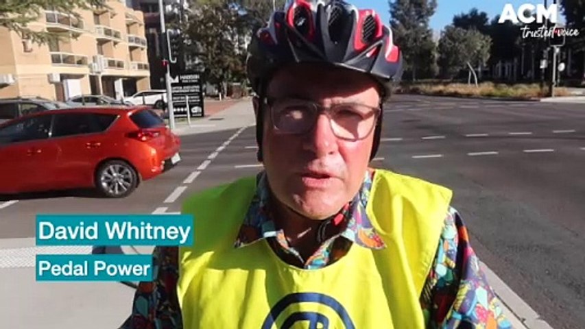 Canberra's cycle lobby is pushing the government to turn three car lane Northbourne Avenue into two lanes for cars and the third for bikes. Pedal Power's David Whitney explains.