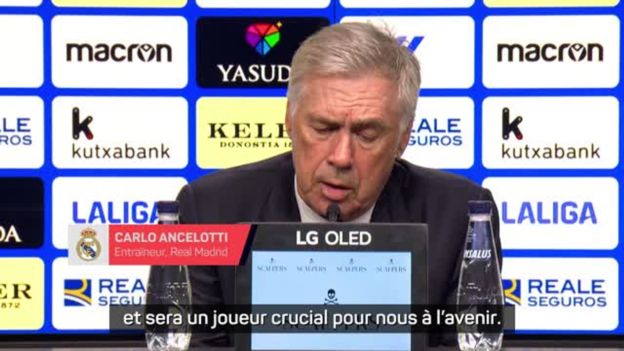 Real Madrid - Ancelotti : "Güler sera un joueur crucial pour nous à l'avenir"