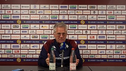 Metz - Lille, la conférence d'avant-match