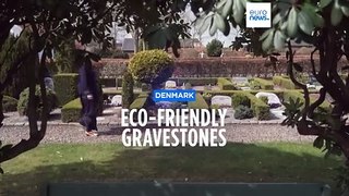 Danish stonemason's eco-friendly gravestones challenge tradition