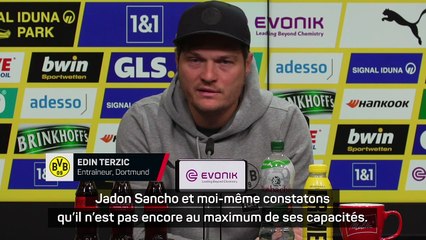 Terzic : "Sancho est très amusant pour nous"