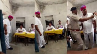 जवानों को धमकाते दिखे शेरगढ़ विधायक बाबूसिंह राठौड़! 1.30 के वीडियो ने सोशल मीडिया पर मचाई सनसनी