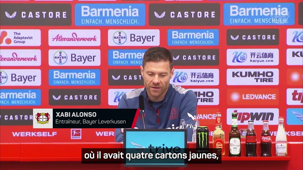 Xabi Alonso : "Nous avons suffisamment d'options pour remplacer Xhaka"