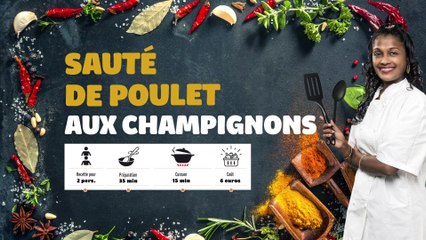 En cuisine avec Joëta, le poulet aux champignons