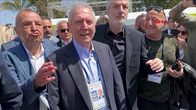 Aziz Yıldırım, Fenerbahçe Olağan Yüksek Divan Kurulu Toplantısı'na katıldı