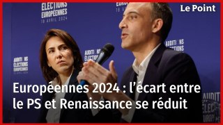 Européennes 2024 : l’écart entre le PS et Renaissance se réduit