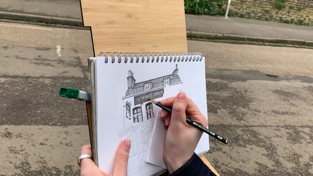 Meet the artist on a mission to draw all 3,000 pubs in London