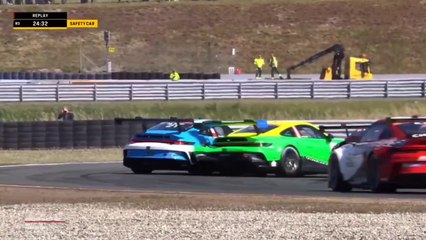 Carrera Cup Deutschland 2024 Oschersleben Race 1 Klein Blum Big Collision