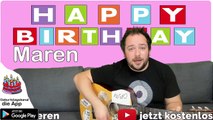 Happy Birthday, Maren! Geburtstagsgrüße an Maren