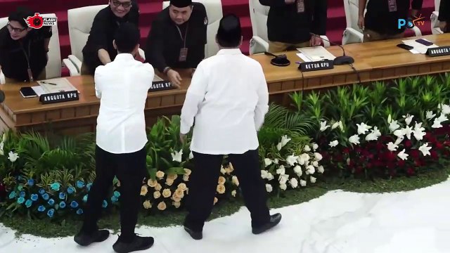 Momen Prabowo Ditetapkan Presiden Terpilih, Ucapkan Terima Kasih ke Anies-Imin, Ganjar-Mahfud dan Ajak Bersatu