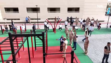 الرئيس السيسي يتفقد الأكاديمية العسكرية المصرية بالعاصمة الإدارية الجديدة