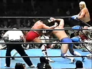 AJPW Ace & Williams vs Akiyama & Misawa 6/7/1996