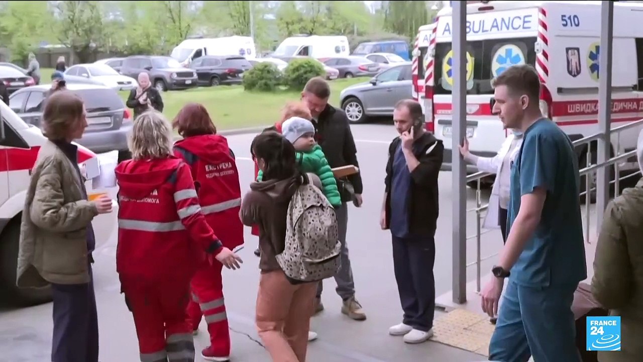 War in Ukraine: Two Kyiv hospitals evacuated after Belarus KGB chief sparked airstrike fears