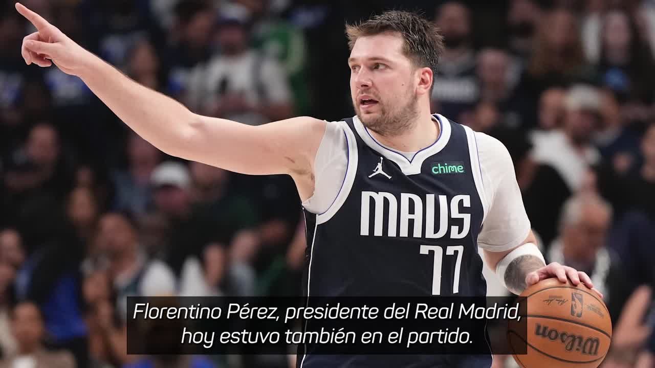 Madridismo puro: Doncic responde así al gesto de Florentino de ir a Dallas para apoyarle