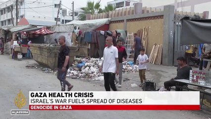 Gaza health crisis_ Israel’s war fuels spread of diseases