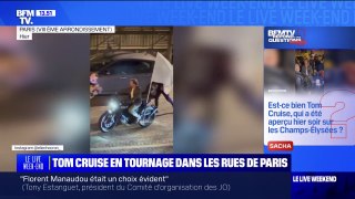 Est-ce bien Tom Cruise qui a été aperçu hier soir sur les Champs-Élysées? BFMTV répond à vos questions