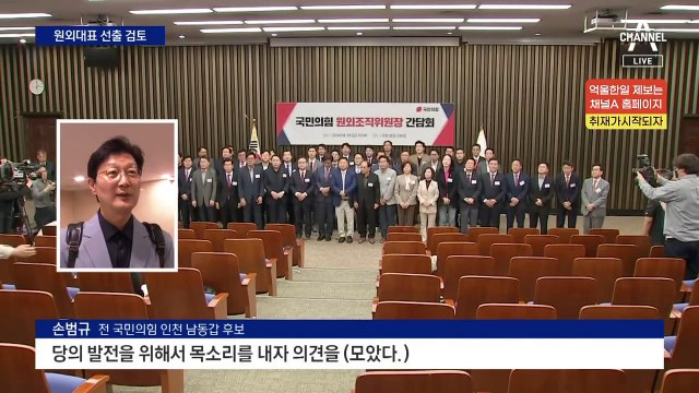 “친윤당 탈피”…與 원외대표 선출 검토
