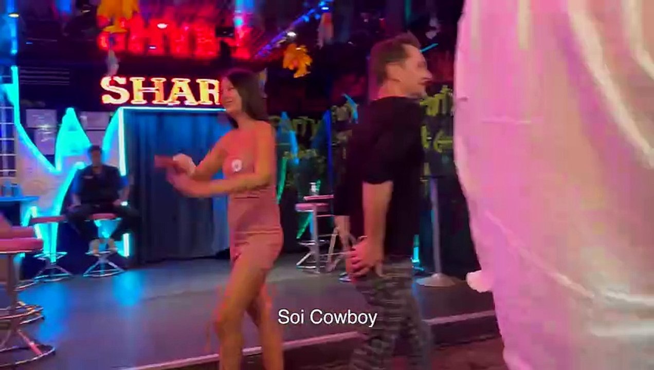 Thailand Bangkok nightlife scenes. Thermae cafe street, Soi Cowboy, Ekkamai Club ladies!