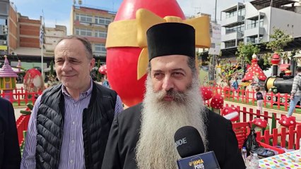 Σε μια τεράστια Πασχαλινή - φιλανθρωπική αγορά μετατράπηκε το κέντρο της Λαμίας