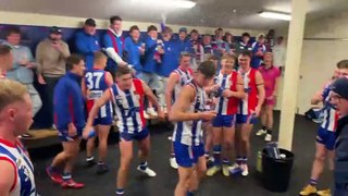 East Point song after win over Sebastopol Round 3