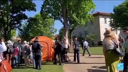États-Unis : le mouvement de soutien à Gaza se généralise sur les campus universitaires