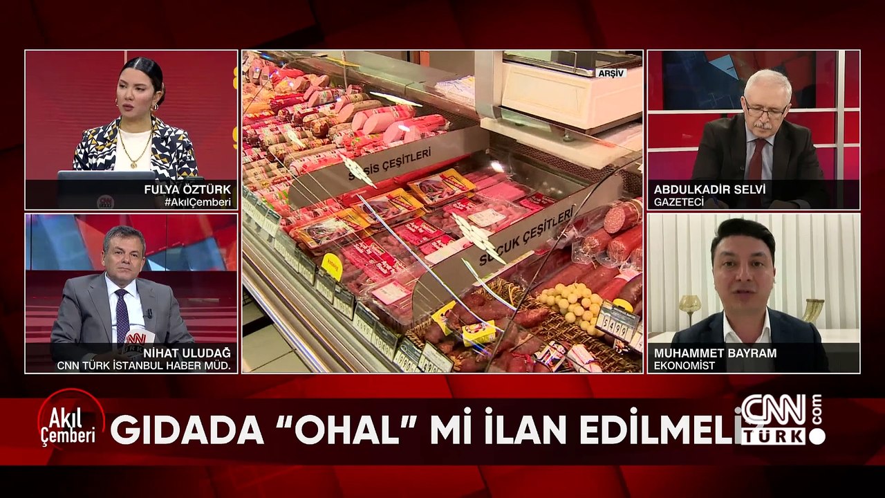 Tavuğa ihracat yasağı, ABD'deki Gazze ayaklanması, Erdoğan'ın ABD ziyareti, GÖKKUBBE ve Irak'la olası harekat Akıl Çemberi'nde konuşuldu