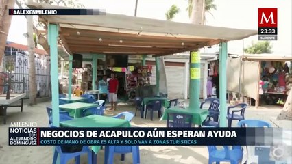 A 6 meses del paso de 'Otis' por Acapulco, aún continúa la presencia de fango y piedras en calles