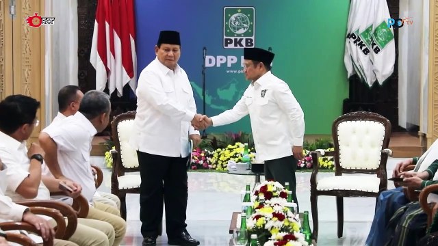 Momen Prabowo Datangi PKB Usai Ditetapkan Presiden Terpilih Kita Ingin Terus Bekerjasama