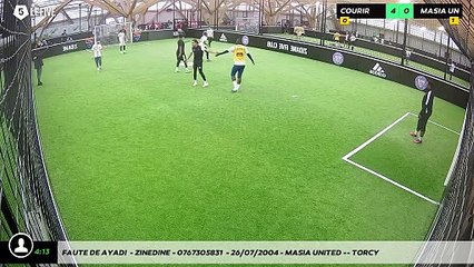 Faute de Ayadi  - Zinedine - 0767305831  - 26/07/2004 - Masia united -- Torcy