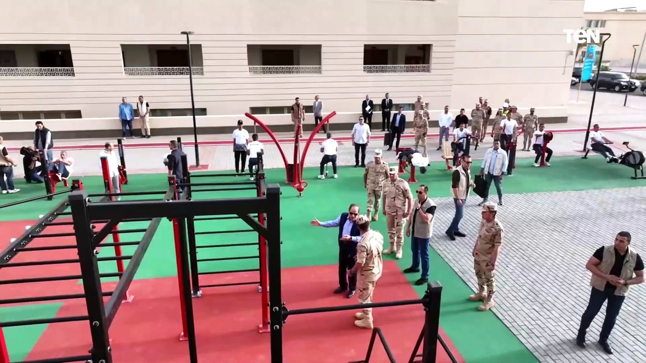 الرئيس عبد الفتاح السيسي يتفقد الأكاديمية العسكرية المصرية بالعاصمة الإدارية الجديدة