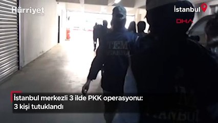 Скачать видео: İstanbul merkezli 3 ilde PKK operasyonu: 3 kişi tutuklandı