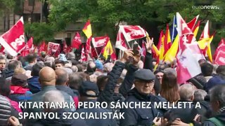 Kitartanak Pedro Sánchez mellett a spanyol szocialisták