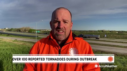 Download Video: Potential for more weekend tornadoes