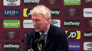 Moyes reacts to an incredible performance and draw against Liverpool