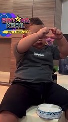 LU Bang Aji.. Suka tengok Bang Aji senyum.. Manehh  #bintangkecil #Bangaji #aniq