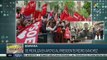 Españoles se movilizan en rechazo al fascismo