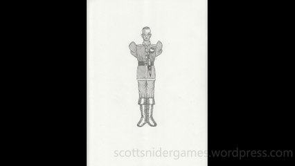 Soldier Pencil Sketch Video #104 (04-27-2024)