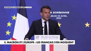 Emmanuel Macron et l'Europe : les Français s'en moquent