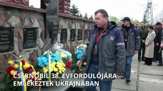A csernobili katasztrófa évfordulóján Zaporizzsjáért emelt szót Ukrajna
