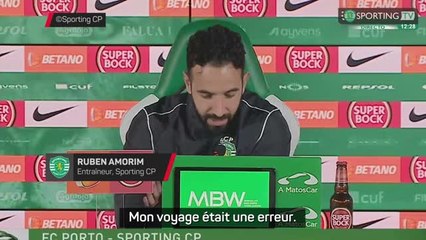 Sporting - Ruben Amorim s'excuse après son voyage à Londres pour discuter avec West Ham