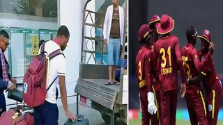 Nepal में West Indies Players  का हुआ ऐसा Welcome, Video देख हंसते-हंसते हो जाएगा आपके पेट में दर्द!