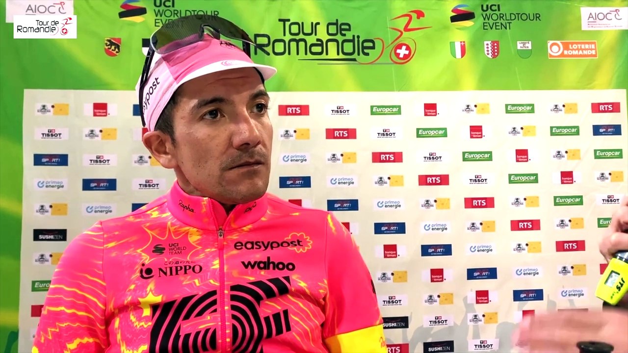 Cyclisme - Tour de Romandie 2024 - Richard Carapaz : "Maintenant repos avant le Tour de Suisse puis le Tour de France... "