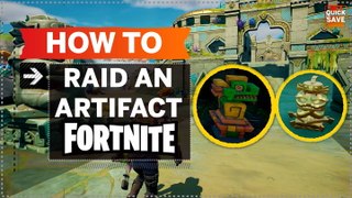 How To Raid An Artifact In Fortnite From Stealthy Stronghold And Coral Castle