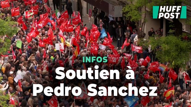 En Espagne, Pedro Sánchez pense à démissionner, des milliers de partisans l’appellent à rester en poste